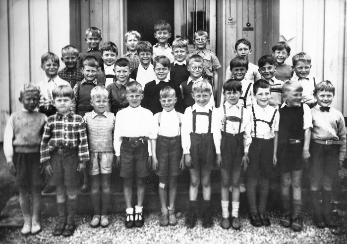 Klasse 1a 1947/48 på Vinderen skole