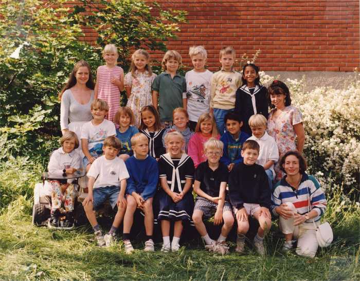 Klasse 1a 1992/93 på Vinderen skole