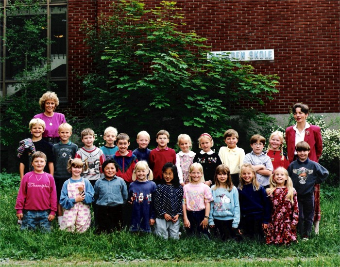 Klasse 1a 1993/94 på Vinderen skole