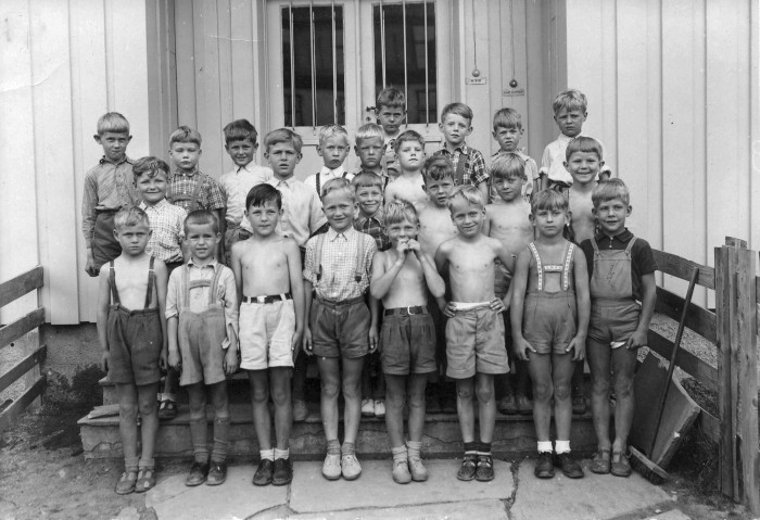 Klasse 1b 1946/47 på Vinderen skole
