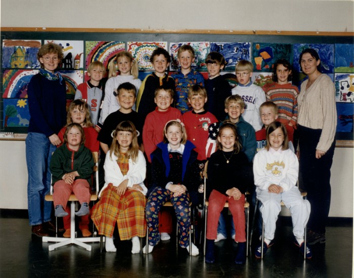 Klasse 1b 1996/97 på Vinderen skole