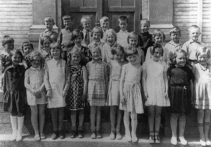 1. klasse 1932/33 på Vinderen skole