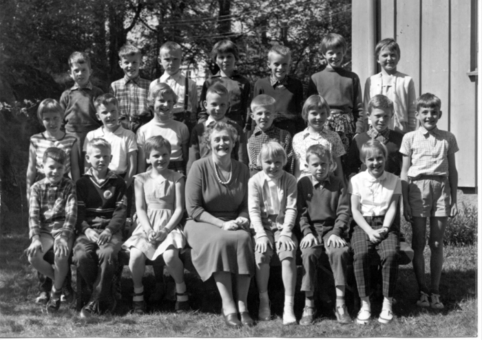 Klasse 4a 1959/60 på Vinderen skole