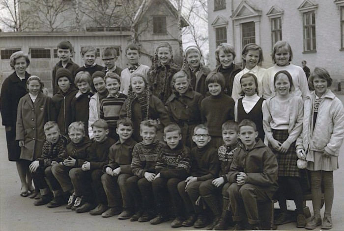Klasse 4a 1964/65 på Vinderen skole