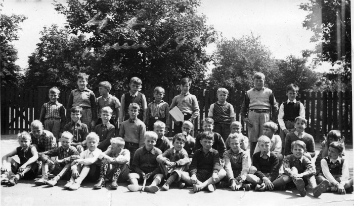 Klasse 4b 1938/39 på Vinderen skole