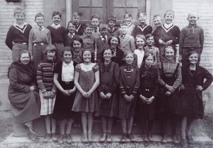 Klasse 5a 1932/33 på Vinderen skole
