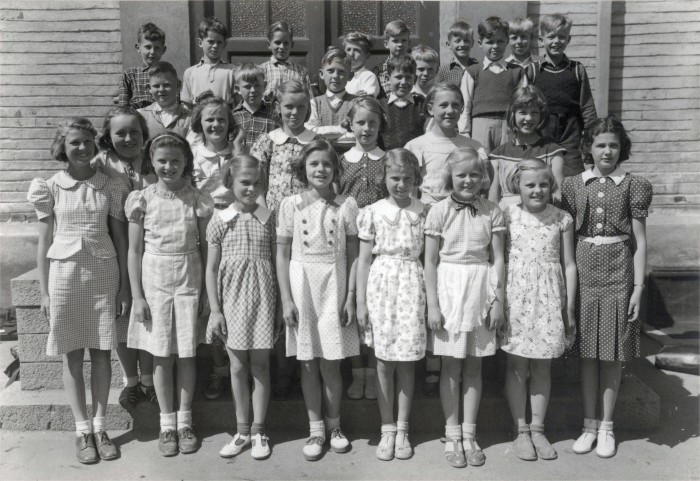 Klasse 5a 1938/39 på Vinderen skole