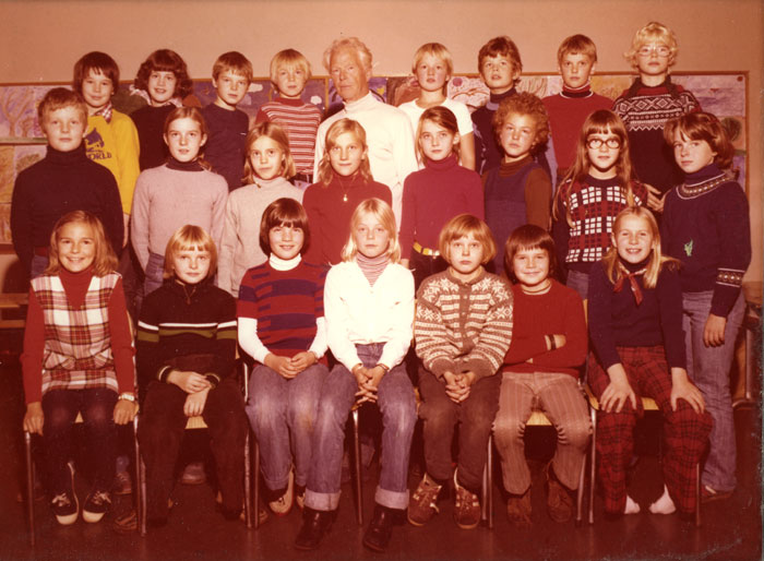 Klasse 5a 1978/74 på Vinderen skole