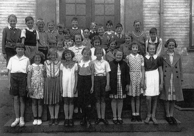 5. klasse 1936/37 på Vinderen skole