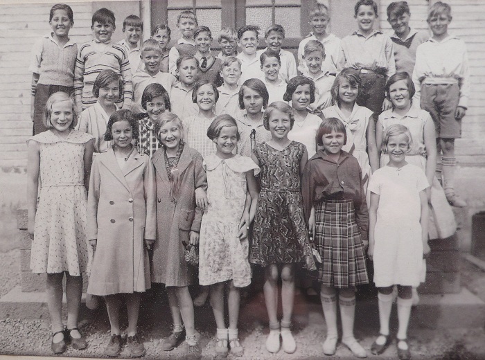 Klasse 5a 1931/32 på Vinderen skole