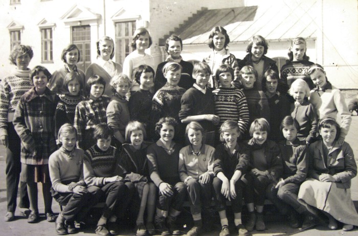Klasse 6b 1957/58 på Vinderen skole