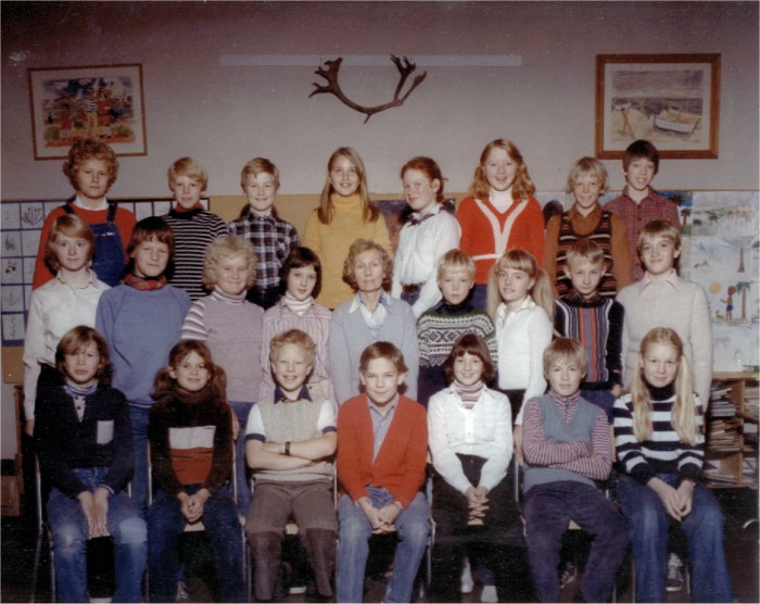 Klasse 6b 1979/80 på Vinderen skole