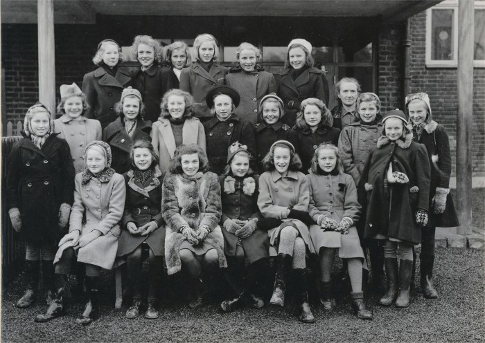 Klasse 7a 1941/42 på Vinderen skole