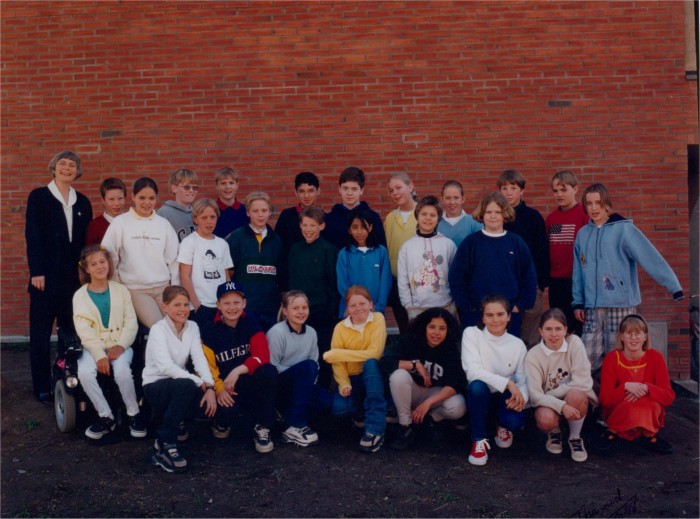Klasse 7a 1997/98 på Vinderen skole