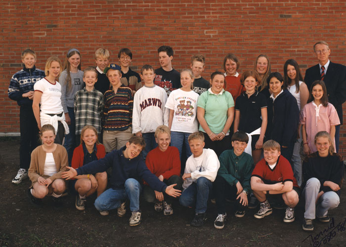 Klasse 7b 1997/98 på Vinderen skole