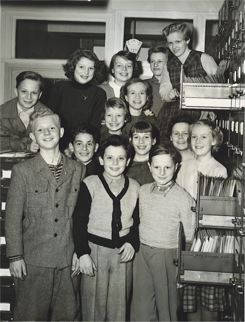 Journalistgjengen 1953 fra Vinderen skole